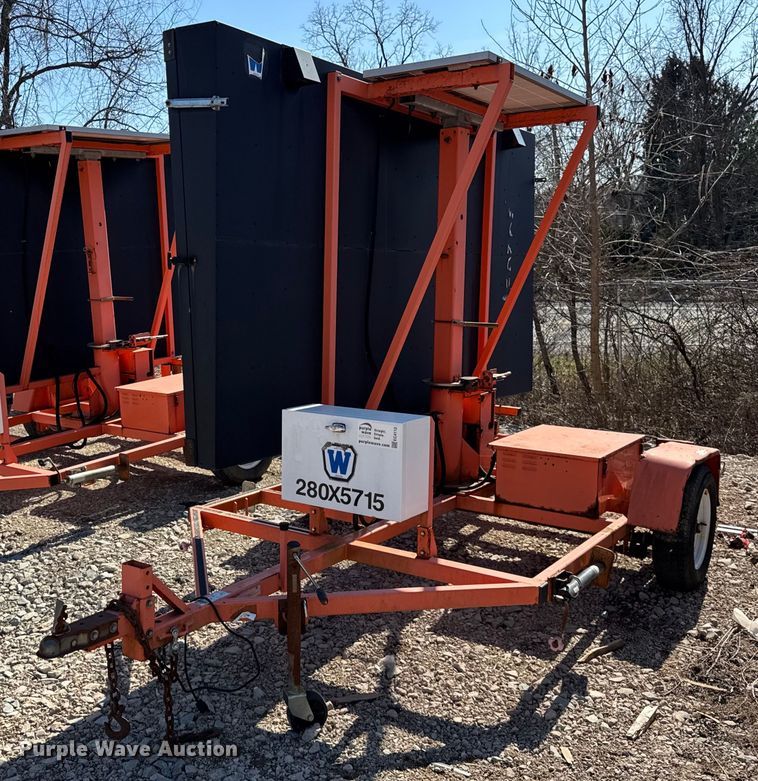 2012 Wanco WTLMB message board trailer - EC4112