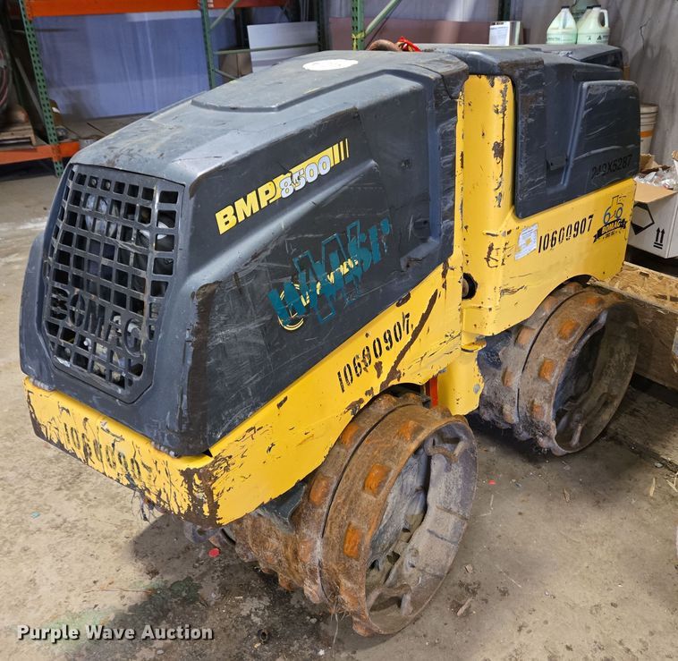 2017 Bomag BMP 8500 trench compactor - EC4124