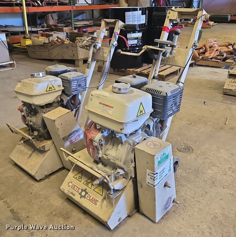 (2) EDCO concrete scarifier - EC4128