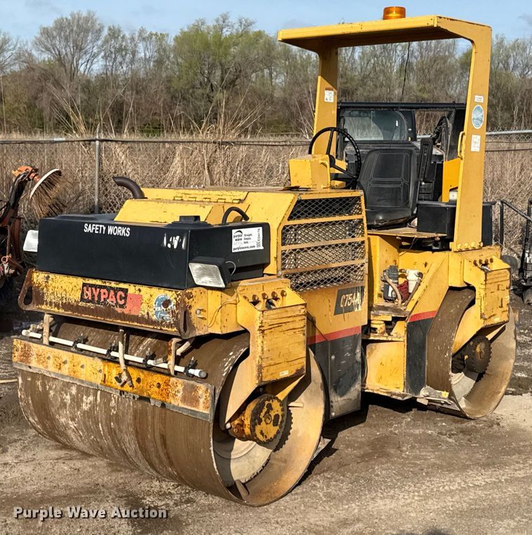 2000 Hypac C754A double drum vibratory roller - ED4176