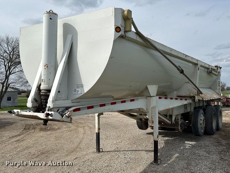 2021 CTS Rock Master end dump trailer - ED4198