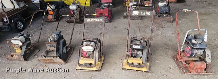 (5) plate compactors - EH8758