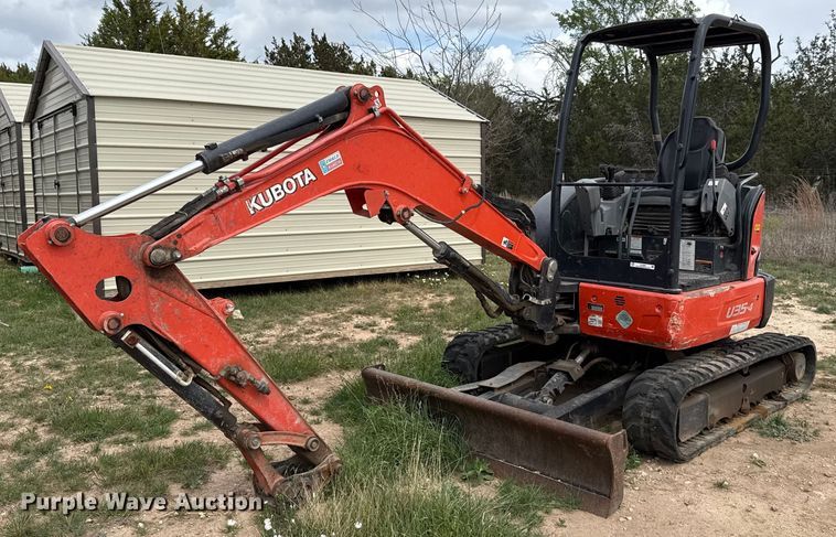 2021 Kubota U35-4 mini excavator - EJ3587