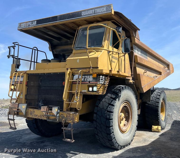 1995 Caterpillar 775B haul truck - EL5732
