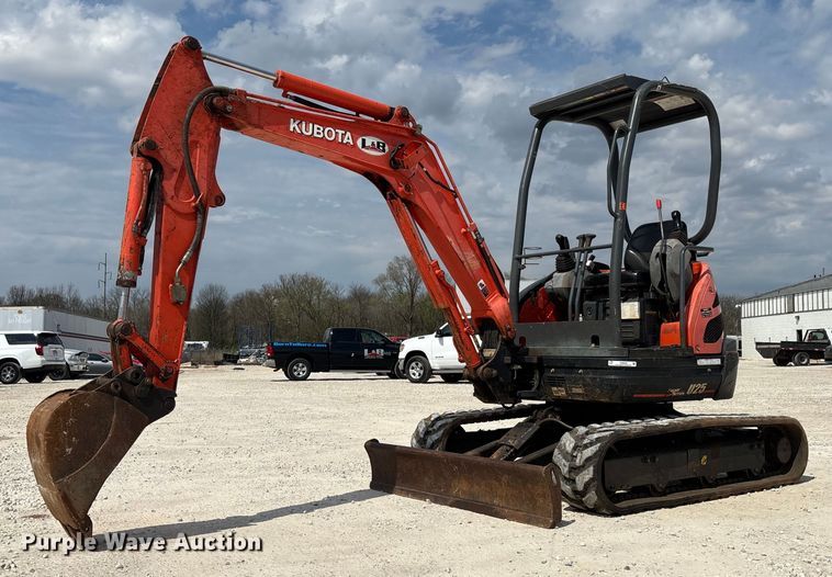 2016 Kubota U25 mini excavator - EM0035