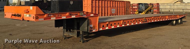 2009 Trail King TK70SA-532 equipment trailer - EN8858