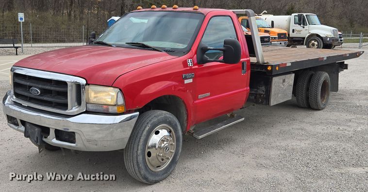 1999 Ford  F550 Super Duty  rollback truck - EQ6903