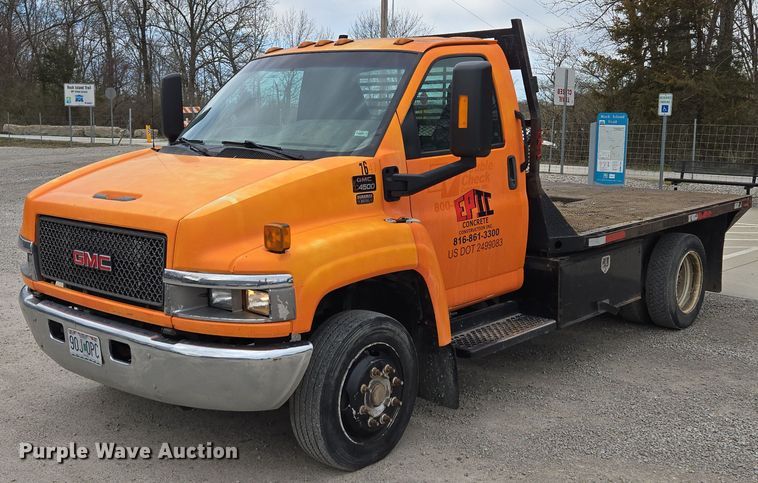 2008 GMC  C4500 flatbed truck - EQ6904