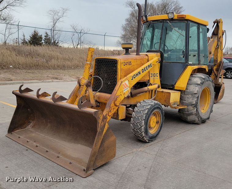 1990 John Deere 310 C backhoe - NB9855