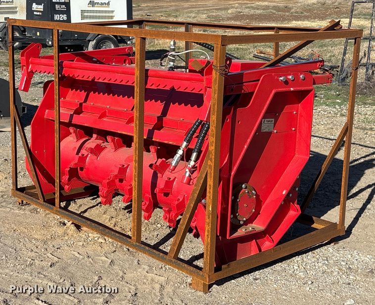 2024 TopCat SSFM81 skid steer mulcher - OB9516