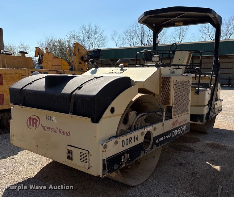 2007 Ingersoll Rand DD-90HF double drum vibratory roller - OB9574