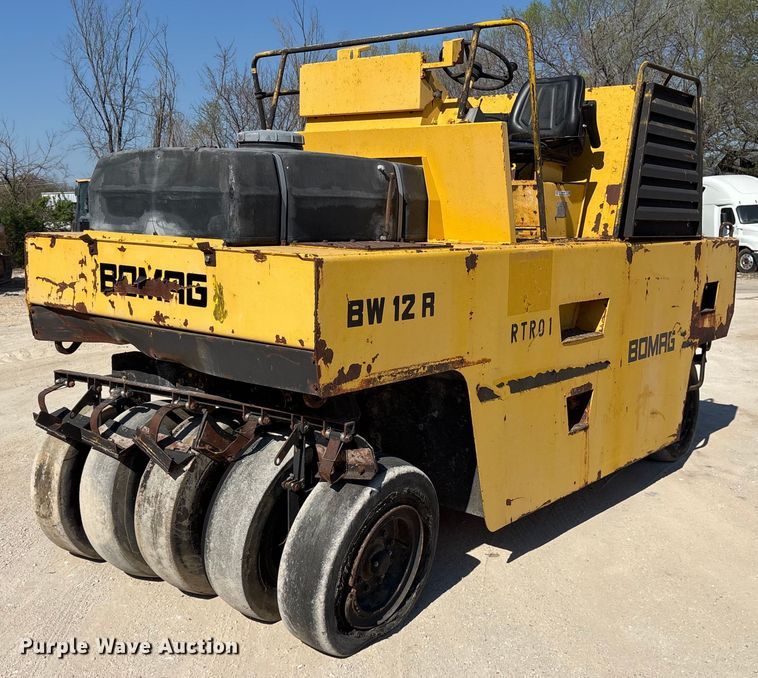 Bomag BW12R pneumatic roller - OB9576