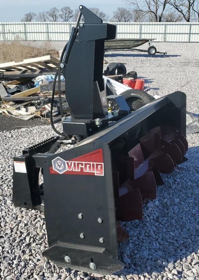 Virnig V60 skid steer snow blower - YA0366