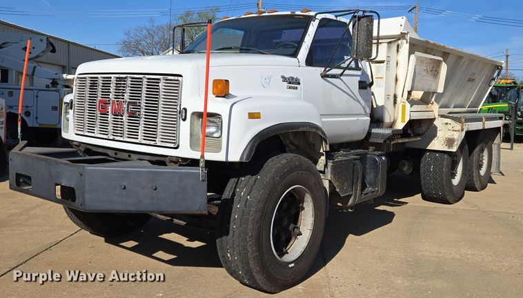 1990 GMC TopKick manure spreader truck - DS5356