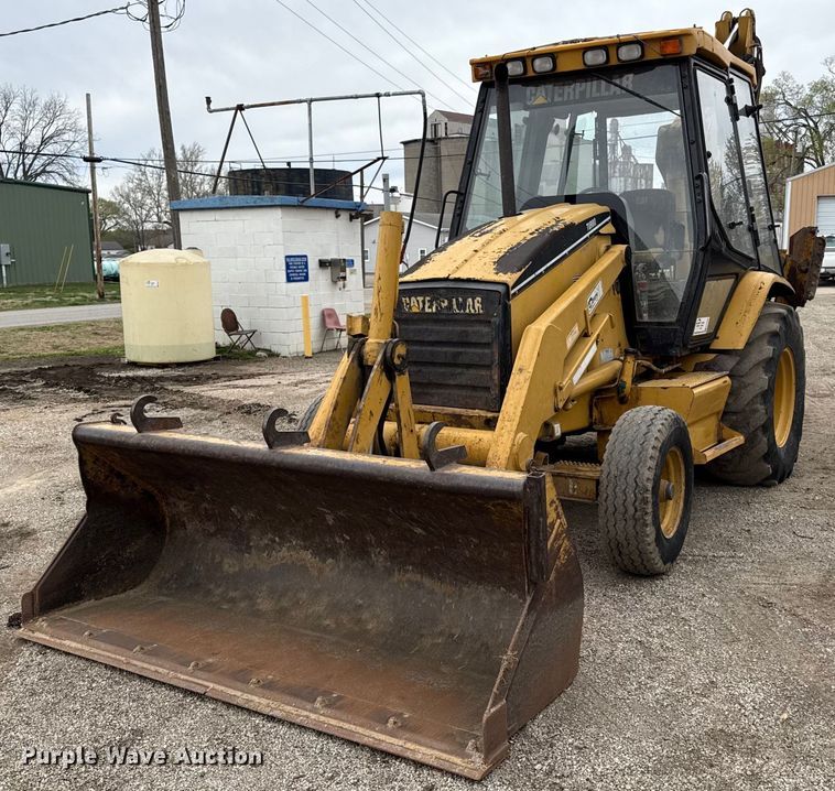 1998 Caterpillar 416C backhoe - ED4206