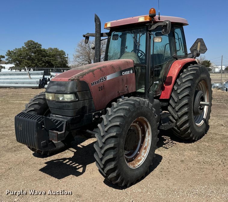 Case IH MXM155 Maxxum MFWD tractor - ER8976