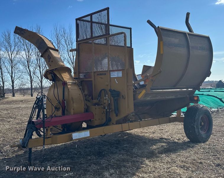Haybuster 2564 bale processor - DV0730