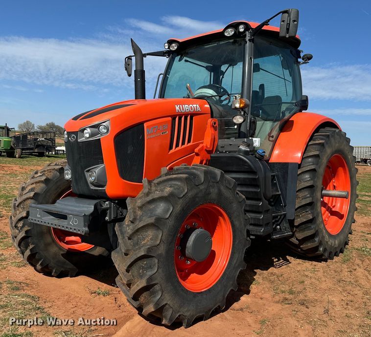 2019 Kubota M7-131 MFWD tractor - DW8641