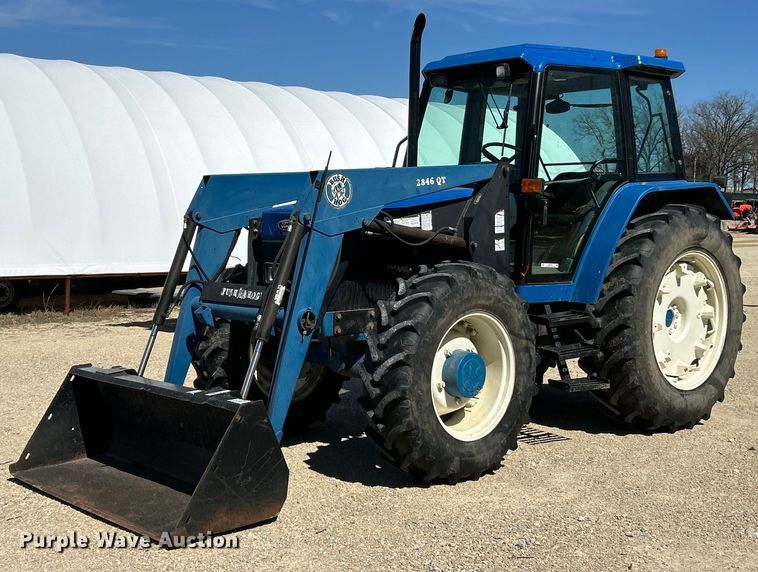 Ford 7740 Powerstar SLE MFWD tractor - EK2756