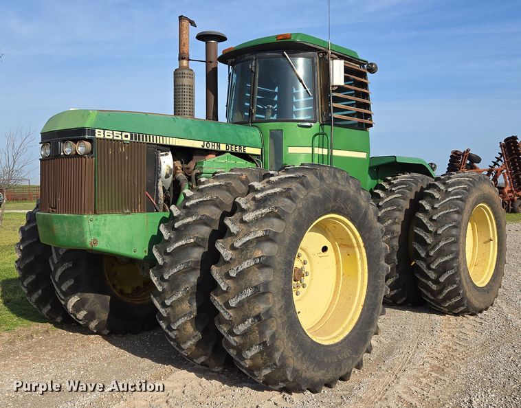 1982 John Deere 8650 4WD tractor - EL5544