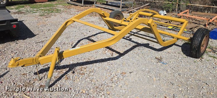 Shop built hay bale trailer - EN8843
