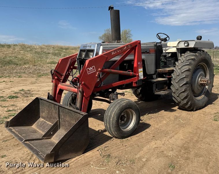 White Tractor For Sale | Purple Wave Auction