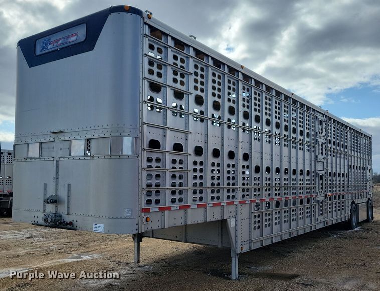 2007 Wilson PSDCL-402P livestock trailer - DN3714