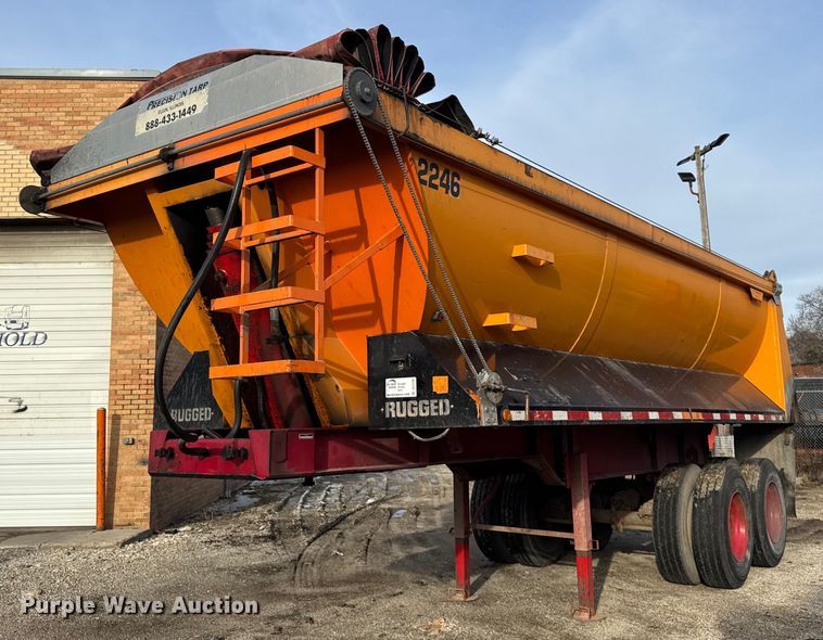 1989 Palmer  end dump trailer - DU3390