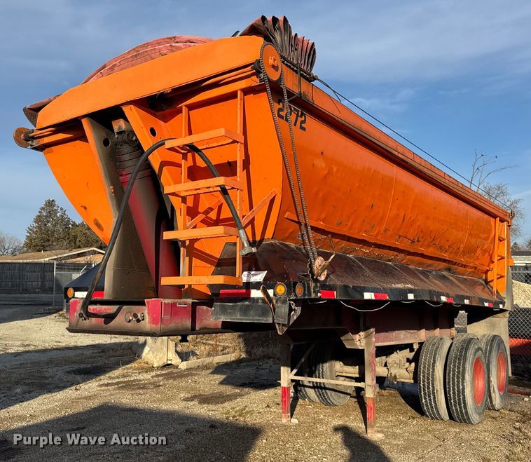 1989 Palmer  end dump trailer - DU3391