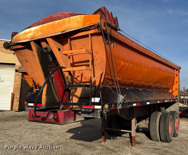 1989 Palmer  end dump trailer - DU3392