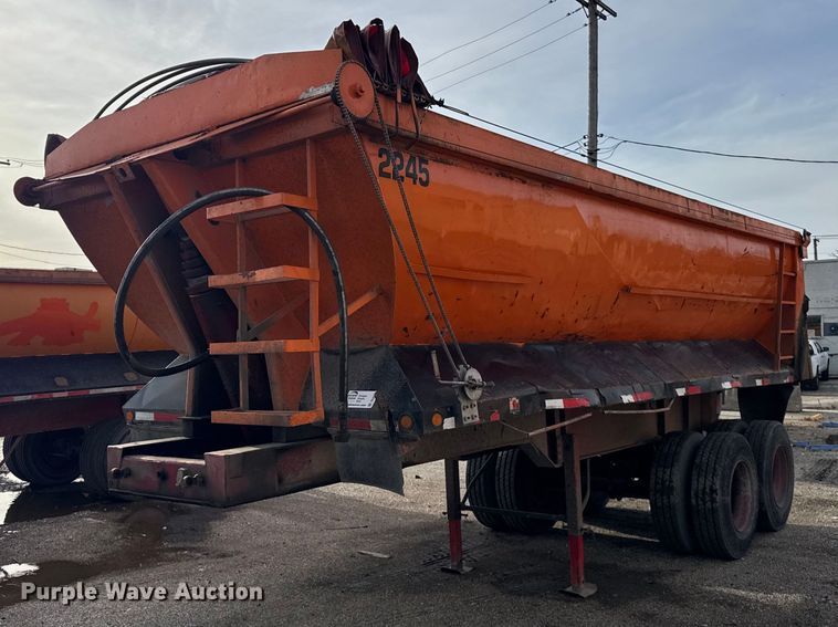 1989 Palmer  end dump trailer - DU3395