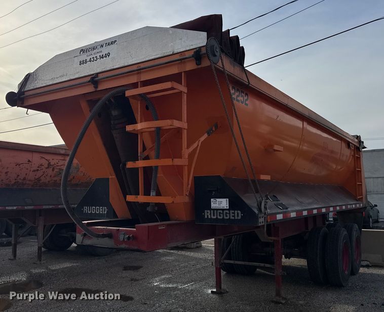 1989 Palmer  end dump trailer - DU3398