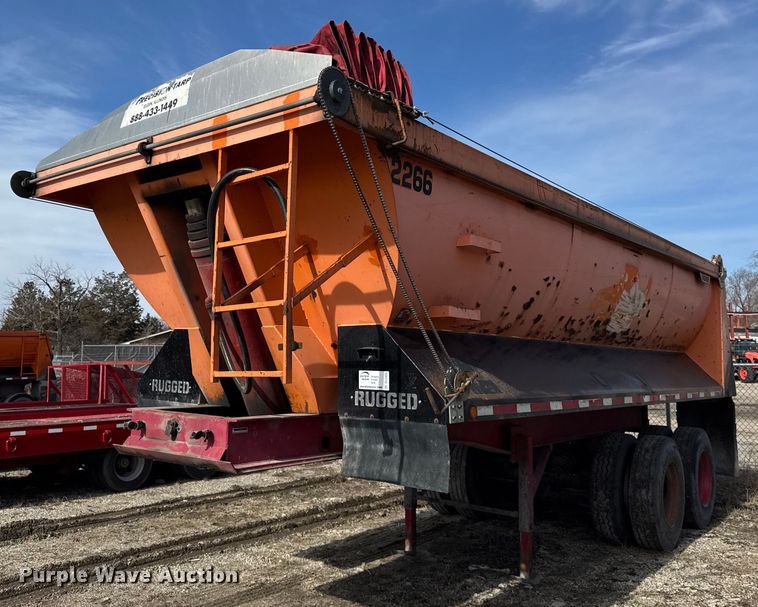 1989 Palmer end dump trailer - DU3405