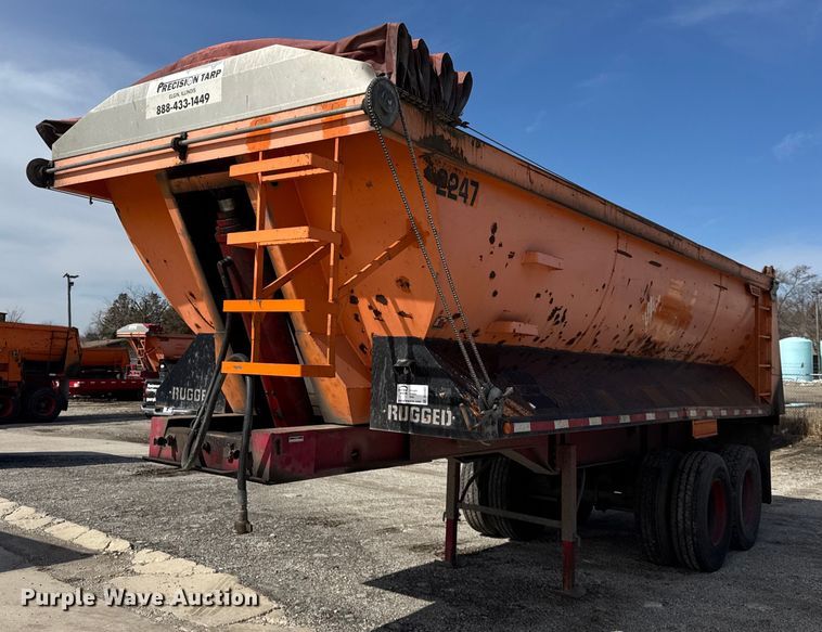 1989 Palmer end dump trailer - DU3407