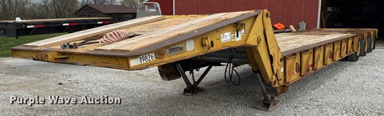 1978 Load King 353LFP lowboy equipment trailer - DU3442