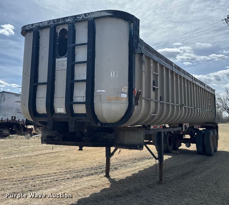 1979 Trailmobile end dump trailer - EG6191