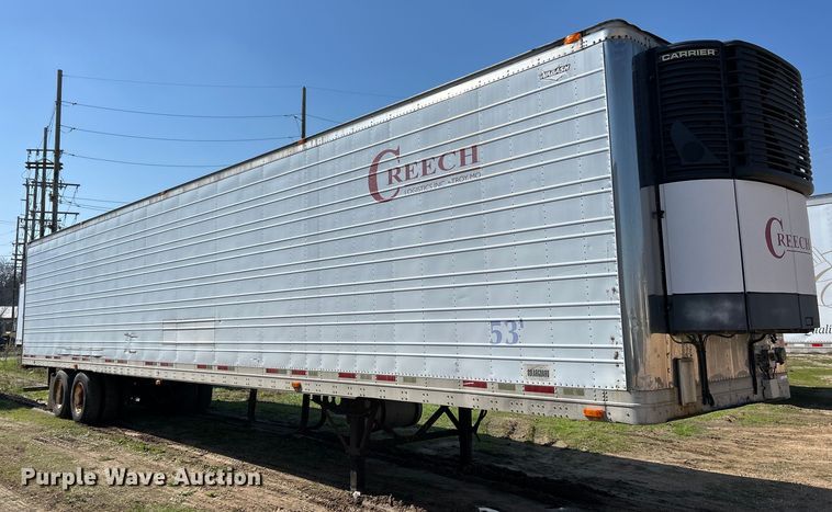 2008 Wabash refrigerated van trailer - EK2848