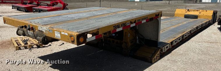 2012 Trail King TK54MG-482 lowboy equipment trailer - ER8951