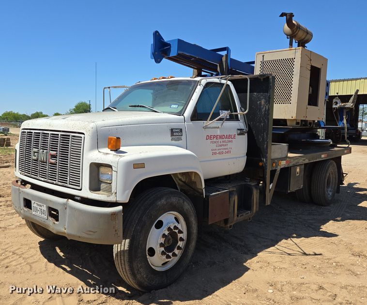 1999 GMC C6500 pressure digger truck - DT4800