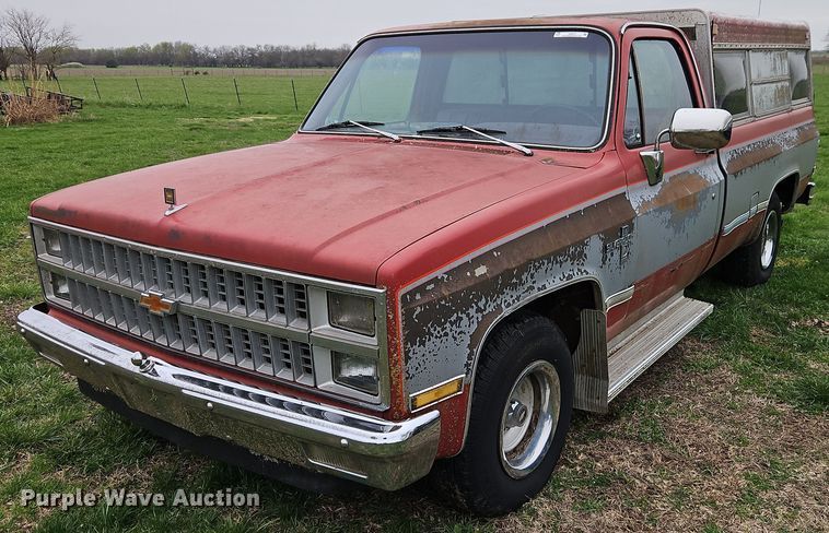 1982 Chevrolet Silverado C10 pickup truck - EI8917