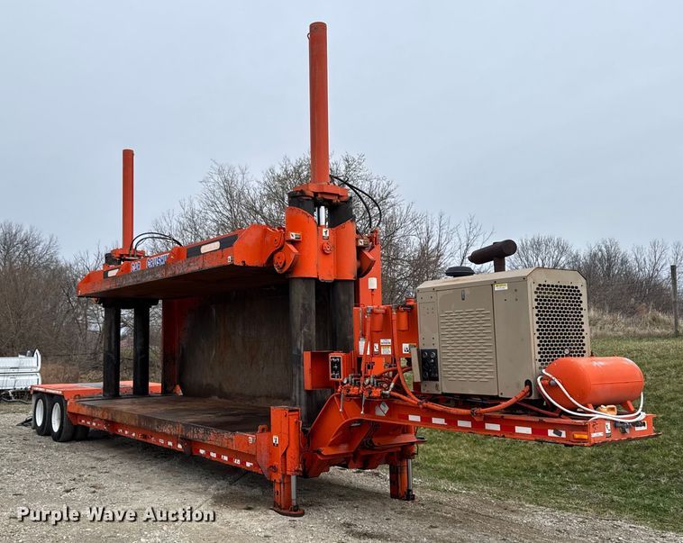 2005 Al-Jon Inc car crusher trailer - EM3761