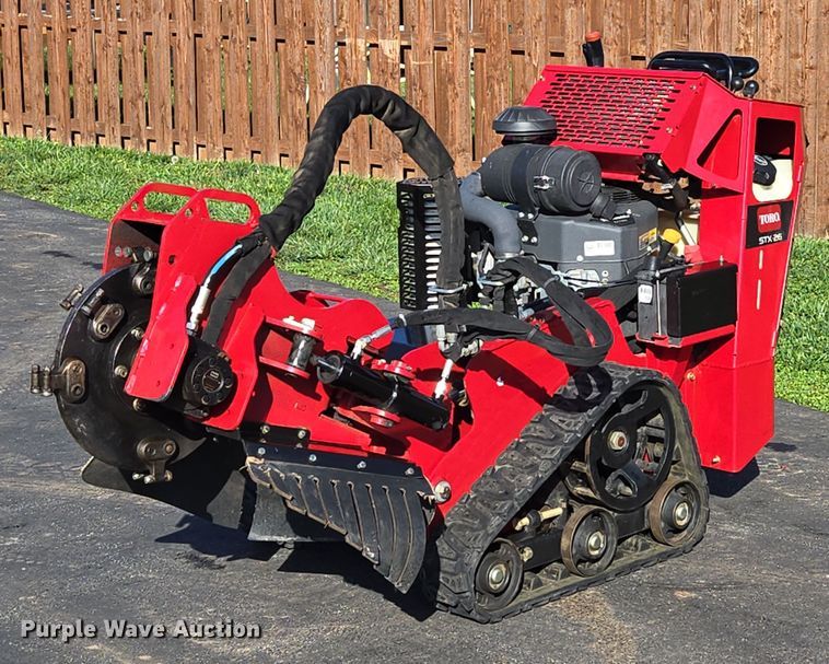 Toro STX 26 Intelli-Sweep stump grinder - EN3601