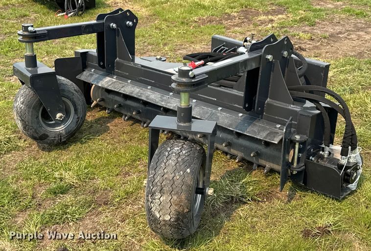 2024 LandHonor PR-12-72W skid steer power rake - DO0836