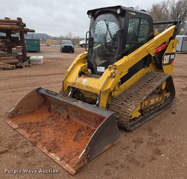 2015 Caterpillar 289D tracked skid steer loader - DT7109
