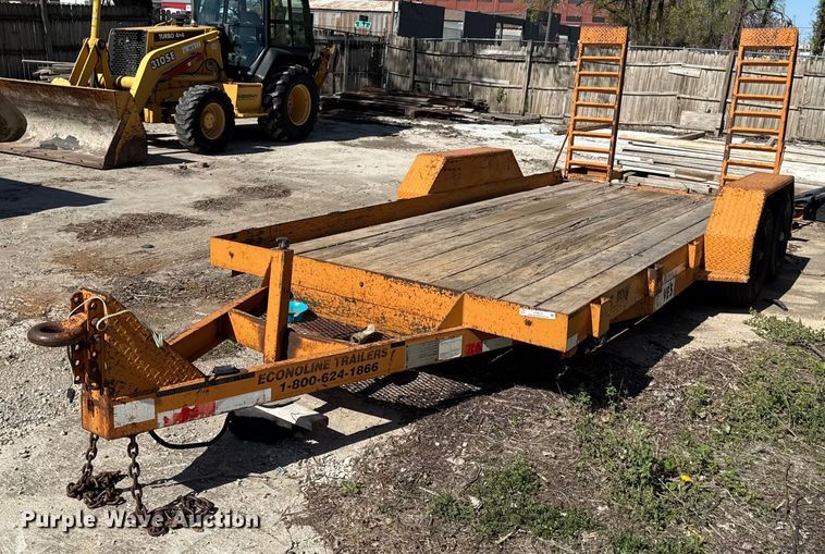 2002 Econoline LP016FE equipment trailer - DY8010