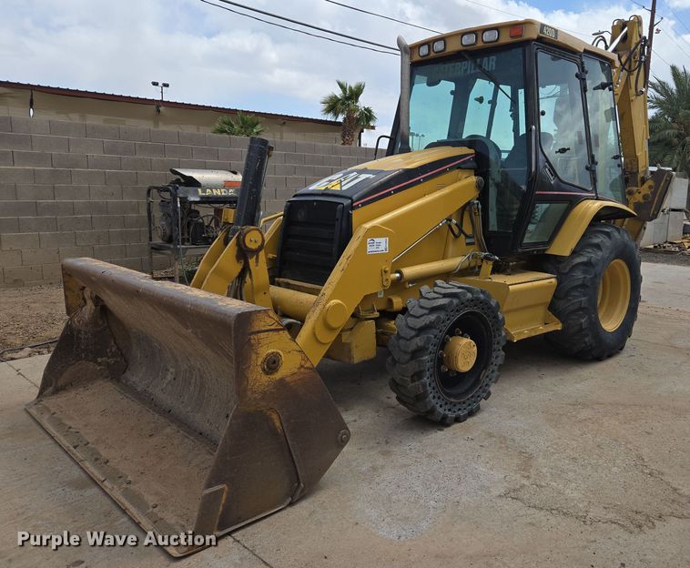 2004 Caterpillar 420D backhoe - EC0929