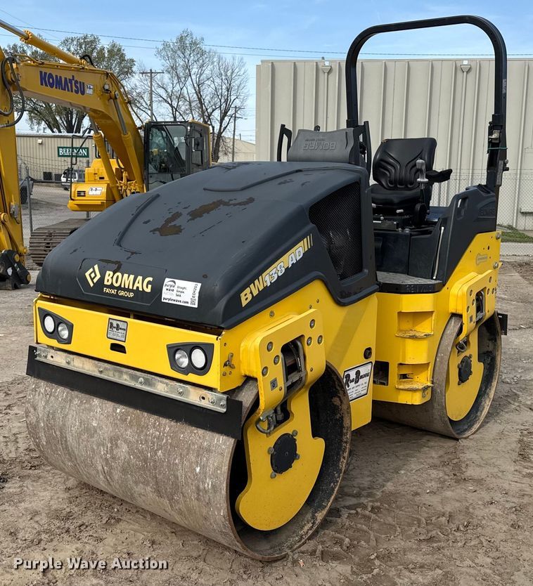 2021 Bomag BW138AD-5 double drum vibratory roller - ED4203