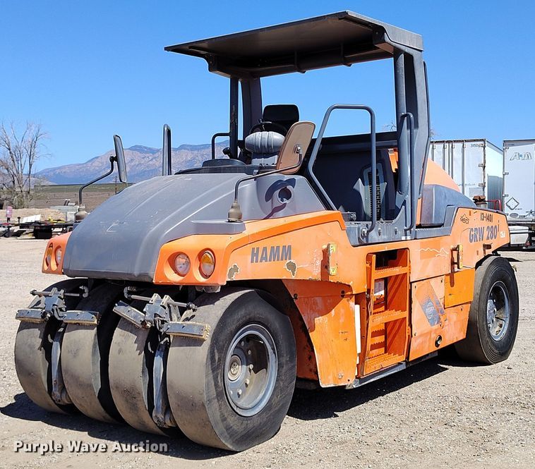 Hamm Construction Equipment For Sale Near Albuquerque, New Mexico