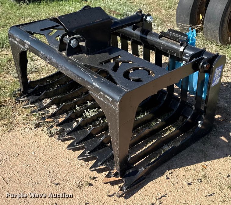 KC skid steer rock grapple bucket - EJ3611