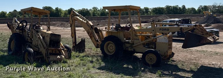 (2) Ford backhoes - EJ3615